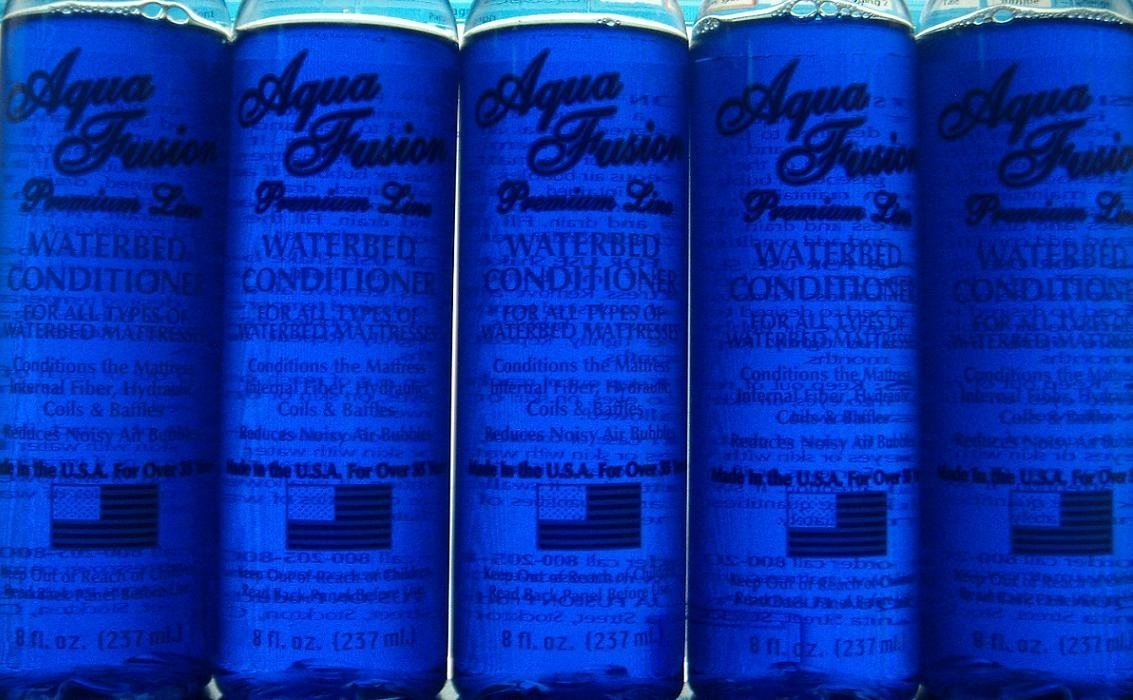 Waterbed Conditioner 5 Pack Of 8Oz Premium For California King, Queen, Full, Twin And Super Single Hardside Or Softside Water Be